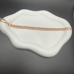 Golden Weave Cuban Link Bracelet – Gold Filled